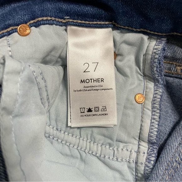 MOTHER Denim Mid Rise Dazzler Ankle Jeans - Picture 12 of 15